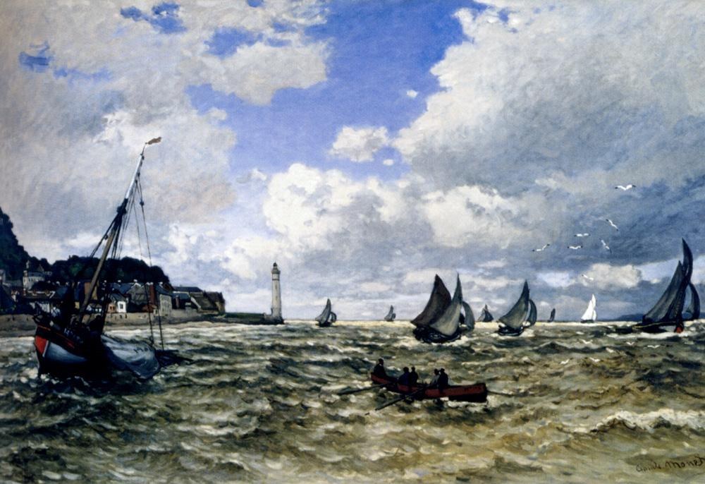 Claude Monet The Seine Estuary At Honfleur